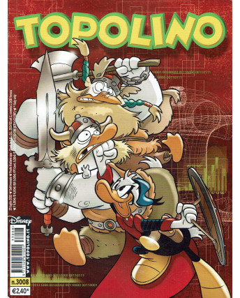 Topolino n.3008 Walt Disney ed. Mondadori