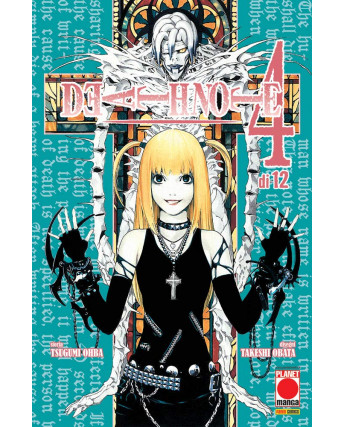 Death Note n. 4 di Tsugumi Ohba, Takeshi Obata RISTAMPA NUOVO ed. Panini 