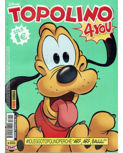 Topolino n.3111 cover Pluto Walt Disney ed. Panini