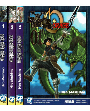Monster Hunter Orage 1/4serie COMPLETA di Mashima ed. GP SC03