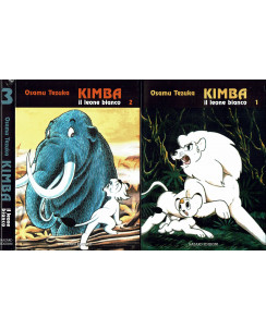 Kimba il leone bianco 1/3 serie COMPLETA di Tezuka ed. Hazard SC04