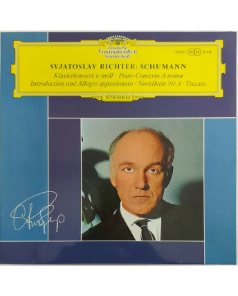 707 33 Giri S. Richter: Schumann concerto per pianoforte a-min SLPM 138 077 Germ