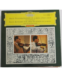 715 33 Giri Bach: Violin Concertos David & Igor Oistrakh SLPM 138 820 Germ
