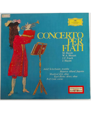 723 33 Giri Haydn, Mozart, Fasch: Concerto per Fiati 135 001 Radio Corriere
