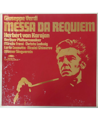 731 33 Giri Verdi: Messa da Requiem Karajan Berliner Ph. 2707 065 2 LP