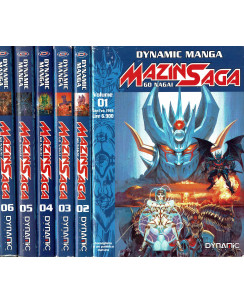 Mazin Saga 1/6 serie COMPLETA di Go Nagai ed. Dynamic SC04