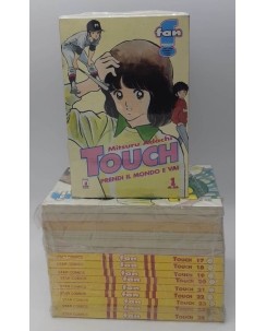 Touch 1/26 prendi il mondo e vai! serie COMPLETA di Adachi ed. Star Comics SC04