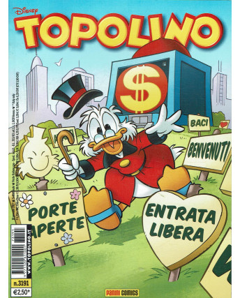 Topolino n.3191 Walt Disney ed. Panini