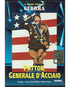 DVD Patton Generale D’Acciaio con M. Bates K. Malden Fabbri usato ITA