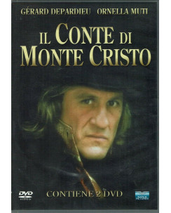 DVD Il Conte di Monte Cristo Gerard Depardieu Ornella Muti 2 dischi usato ITA