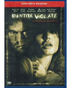 DVD IDENTITA' VIOLATE EX NOLEGGIO Angelina Jolie usato ITA