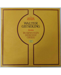 736 33 Giri Walter Gieseking suona Rubinstein Debussy Grieg SM 1183