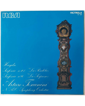 744 33 Giri Haydn: Sinfoonia 101 e 94 A. Toscanini RCA Victrola KV 180