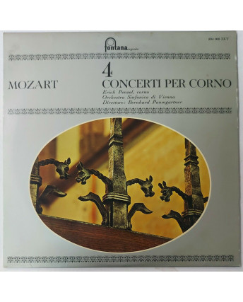746 33 Giri Mozart: 4 concerti per corno Penzel FontanaArgento 894 008 ZKY