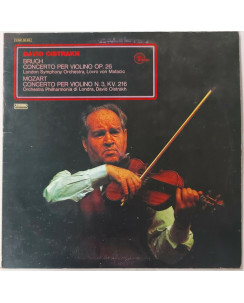 747 33 Giri Bruch,Mozart: concerti per violino D. Oistrakh emidisc C 047-50 510