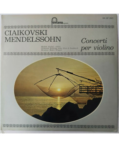 754 33 Giri Ciaikovski Mendelssohn Concerti violino fontanaArgento 894 037 ZKY