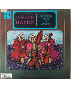 755 33 Giri Haydn Divertimenti for baryton viola and cello Nonesuch H-1049