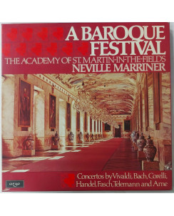 762 33 Giri A Baroque Festival Neville Marriner argp D69D 3 LP