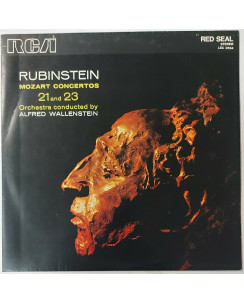764 33 Giri Rubinstein Mozart concertos 21 , 23 RED SEAL LSC 2634