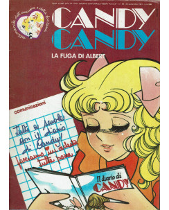 Candy Candy settimanale amicizia  51 la fuga di Albert ed. Fabbri SU15