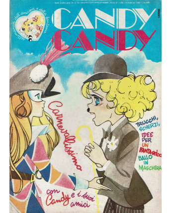 Candy Candy settimanale amicizia  72 ed. Fabbri SU15