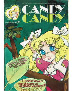 Candy Candy settimanale amicizia  81 ed. Fabbri SU15
