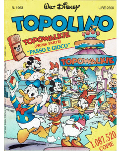 Topolino n.1963 ed.Walt Disney Mondadori