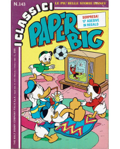 Classici Disney Seconda Serie n.143 Paper Big ed. Mondadori 