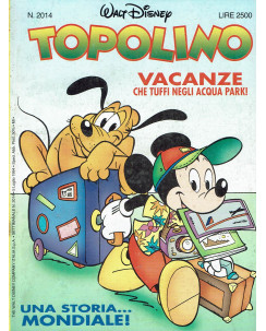 Topolino n.2014 ed.Walt Disney Mondadori