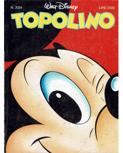 Topolino n.2034 ed.Walt Disney Mondadori