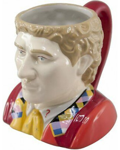 DOCTOR WHO Sixth Doctor Collectors Ceramic 3D Mug (DR201) TAZZA Nuova Gd48