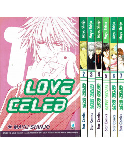 Love Celeb 1/7 serie COMPLETA di Shinjo ed. Panini SC05