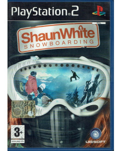 Videogioco Playstation 2 SHAUN WHITE SNOWBOARDING SONY ITA usato libretto