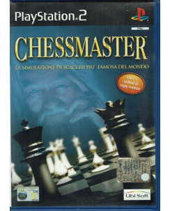 Videogioco Playstation 2 CHESSMASTER  simulazione scacchi usato ITA libretto