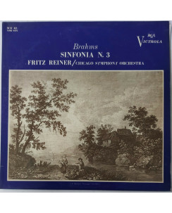 770 33 Giri Brahms Sinfonia n.3 Reiner RCA Victrola KV 41 (VIC 117)