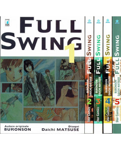 Full Swing 1/5 serie COMPLETA di Buronson ed. Star Comics SC05