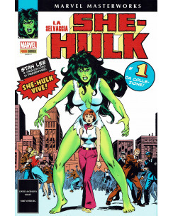 Marvel Masterworks She Hulk  1 di Kraft Vosburg NUOVO ed. Panini cartonato FU39