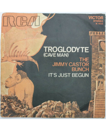45 GIRI 0109 The Jimmy Castor Bunch Troglodyte (cave man)  RCA Victor N 1659
