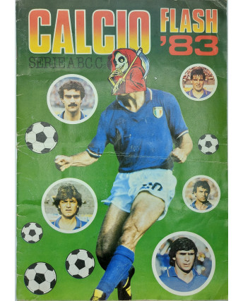 Album dei Calciatori Flash 1983 semi COMPLETO Calcio FU16