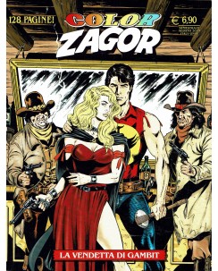 Color Zagor n. 9 la vendetta di Gambit di Guido Nolitta ed. Bonelli