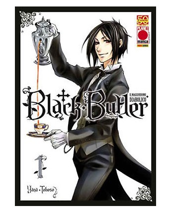 Black Butler n. 1 di Yana Toboso Kuroshitsuji RISTAMPA NUOVO ed. Panini