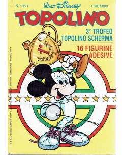 Topolino n.1853 ed. Walt Disney Mondadori
