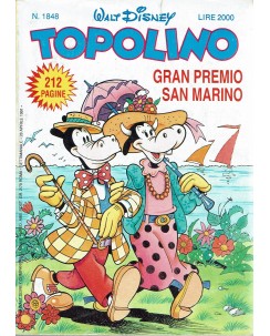 Topolino n.1848 ed. Walt Disney Mondadori