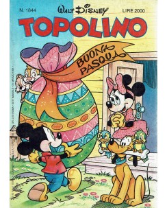 Topolino n.1844 ed. Walt Disney Mondadori