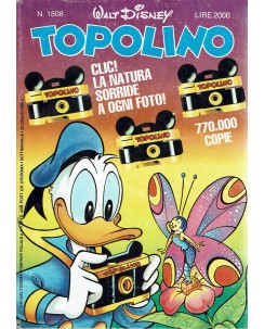 Topolino n.1808 ed. Walt Disney Mondadori