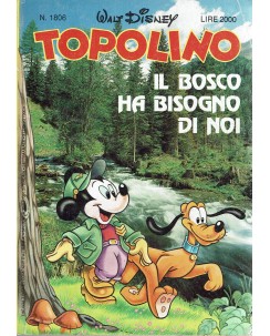 Topolino n.1806 ed. Walt Disney Mondadori