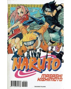 Naruto n. 2 di Masashi Kishimoto ristampa ed. Panini
