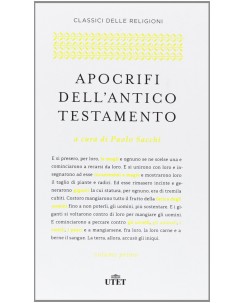 Paolo Sacchi : Apocrifi dell'antico testamento 2 volumi ed. Utet NUOVO B19