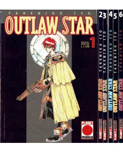 Outlaw Star 1/6 serie COMPLETA di T. Ito ed. Panini SC01