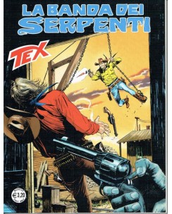 Tex 671 prima edizione - la banda dei serpenti - ed.Bonelli